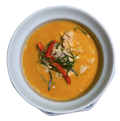 Poulet au curry panang